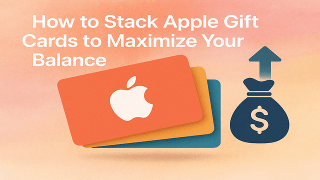 How to Stack Apple Gift Cards to Maximise Your Balance | Pokibit