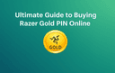 Title about buying Razer Gold PIN online with a gold coin icon
