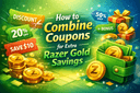 Razer Gold coupons and promo codes stacked for extra savings on gaming purchases