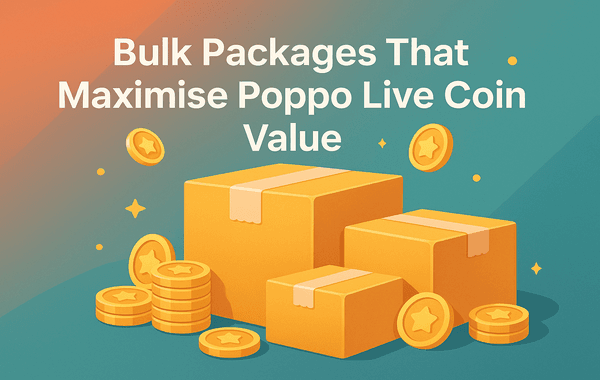 Best bulk Poppo Live Coin packages for maximum value in 2025