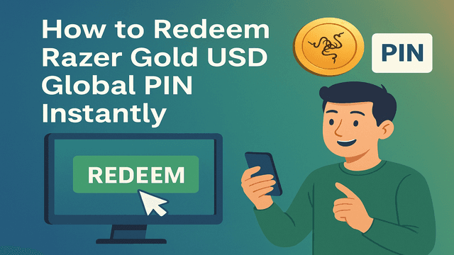 Redeem Razer Gold USD Global PIN Instantly