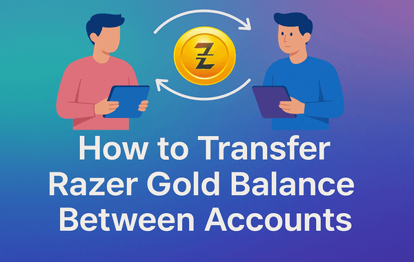 Transfer Razer Gold Balance Between Accounts