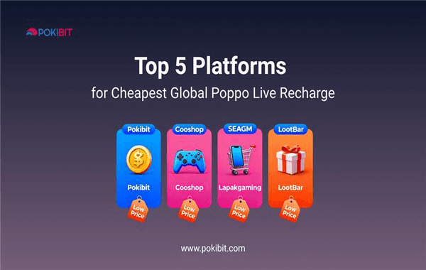 Top 5 Platforms for Cheapest Global Poppo Live Recharge