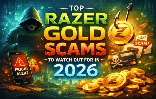 Top Razer Gold scams in 2026 explained with tips to avoid fake Razer Gold offers and fraudulent top ups