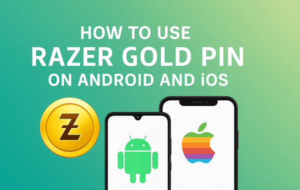 Use Razer Gold PIN on Android and iOS