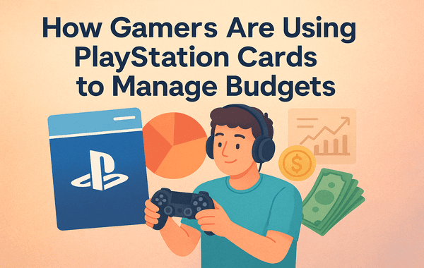 Gamers using PlayStation Cards to manage gaming budgets effectively