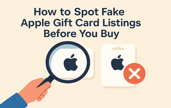 Spot Fake Apple Gift Cards Before You Buy