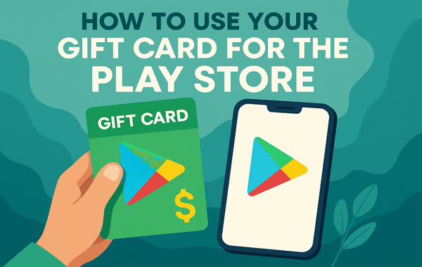 Use Your Gift Card for Play Store Purchases
