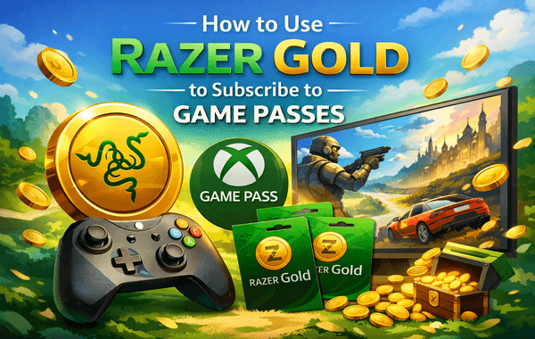 How to use Razer Gold balance to subscribe to game passes step by step