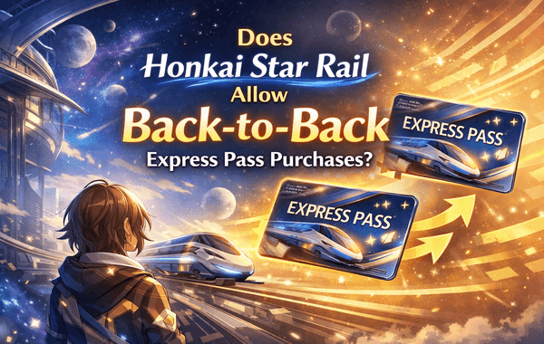 Honkai Star Rail Express Supply Pass stacking with back to back purchases and Stellar Jade rewards