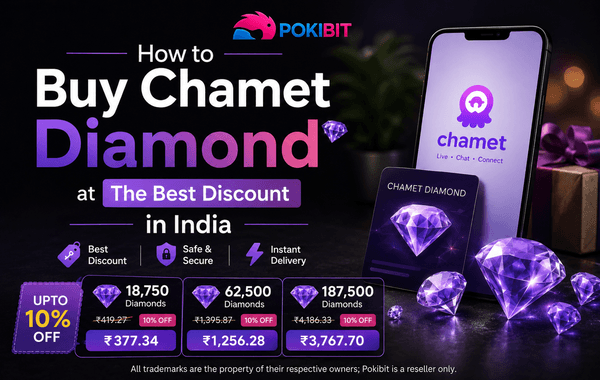 Chamet Diamond top-up discount India banner
