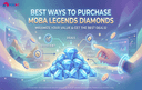 Best ways to purchase Moba Legends Diamonds banner with gaming diamonds and instant top-up concept