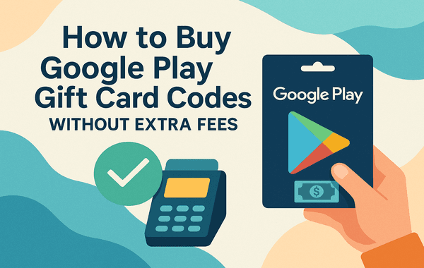 Image showing a Roblox Gift Card with a bow a shopping bag icon and a security shield symbolizing safe and scam free places to buy Roblox Gift Cards