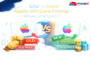 Comparison chart showing Old vs New Apple Gift Card pricing structure denominations and promotional changes
