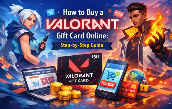 How to buy a Valorant Gift Card online